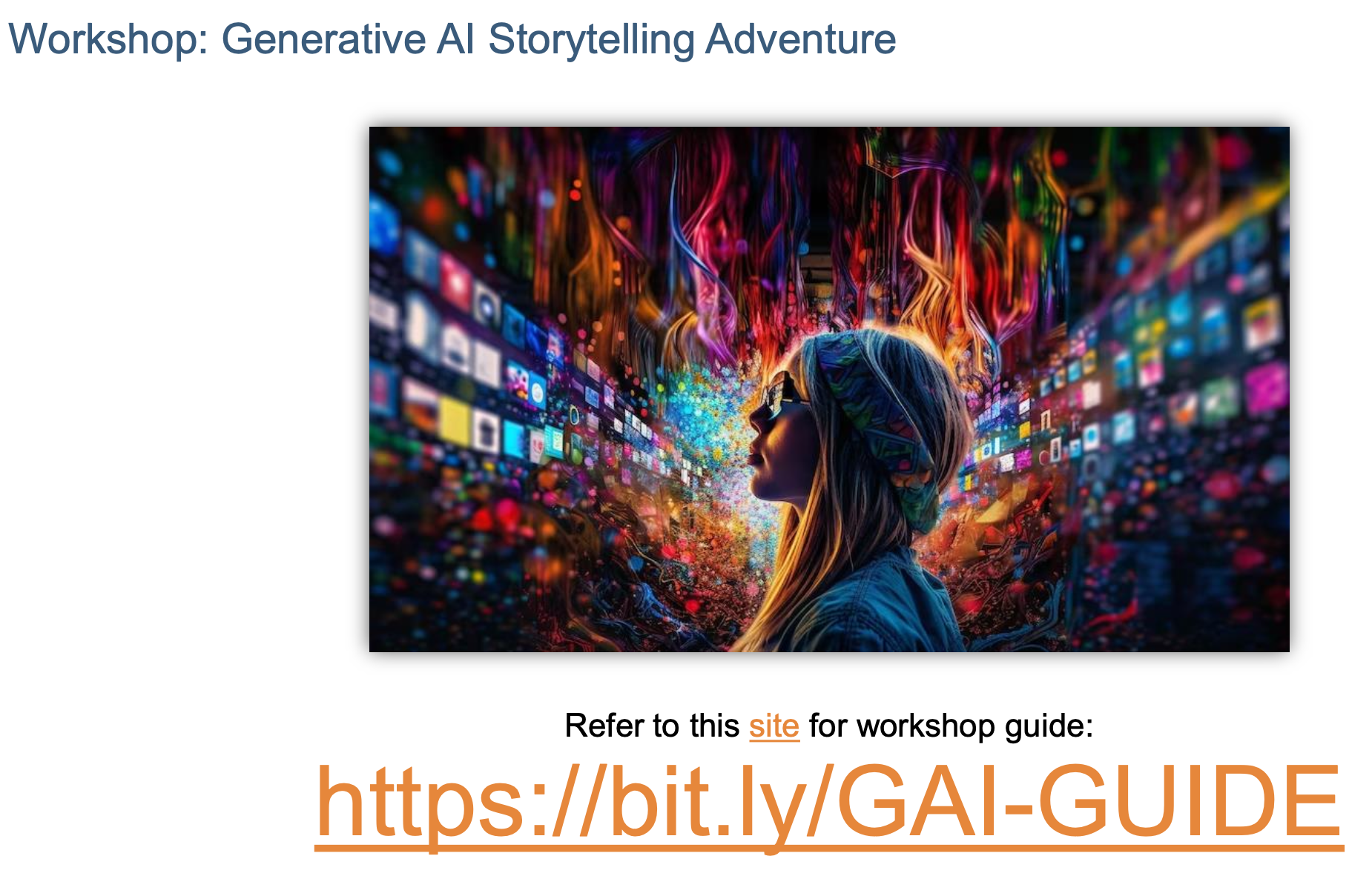 Generative AI Workshop